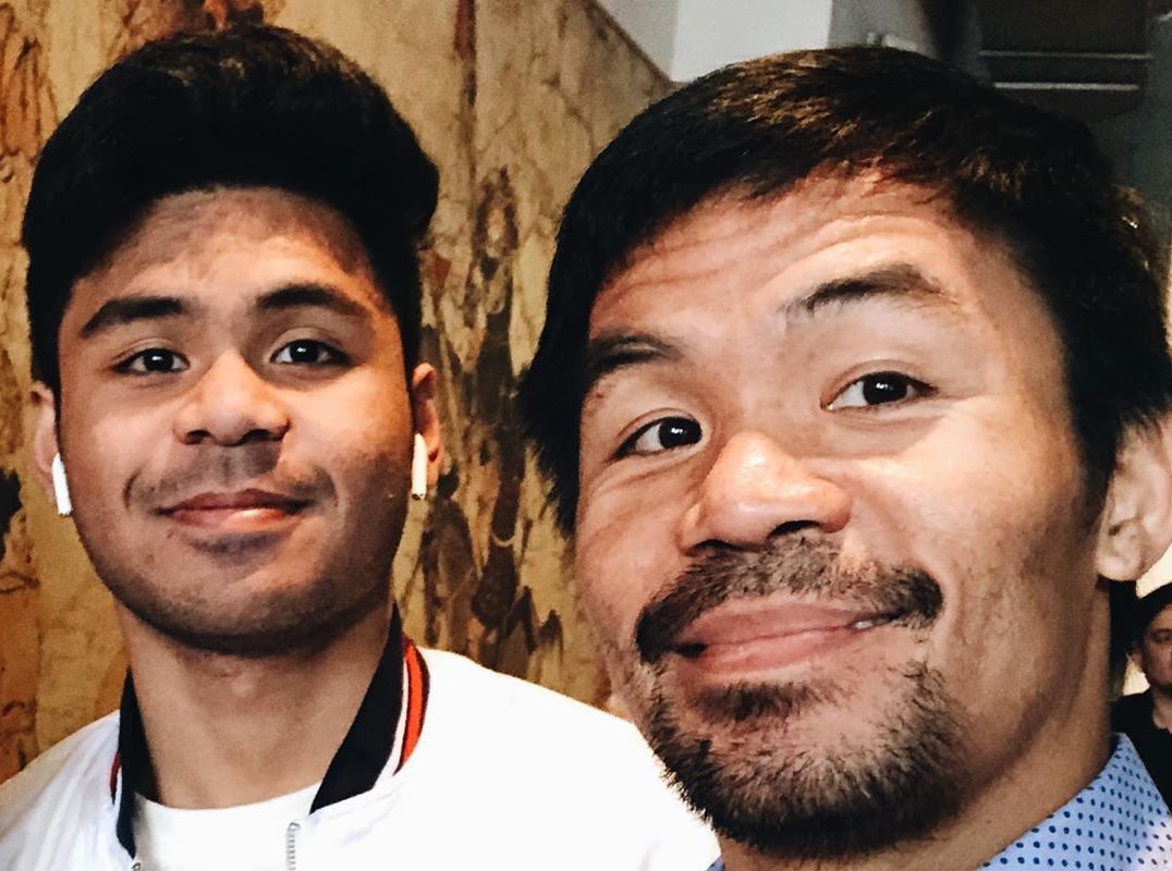 Boxer Manny Pacquiao's son packs a punch ... as a rapper 