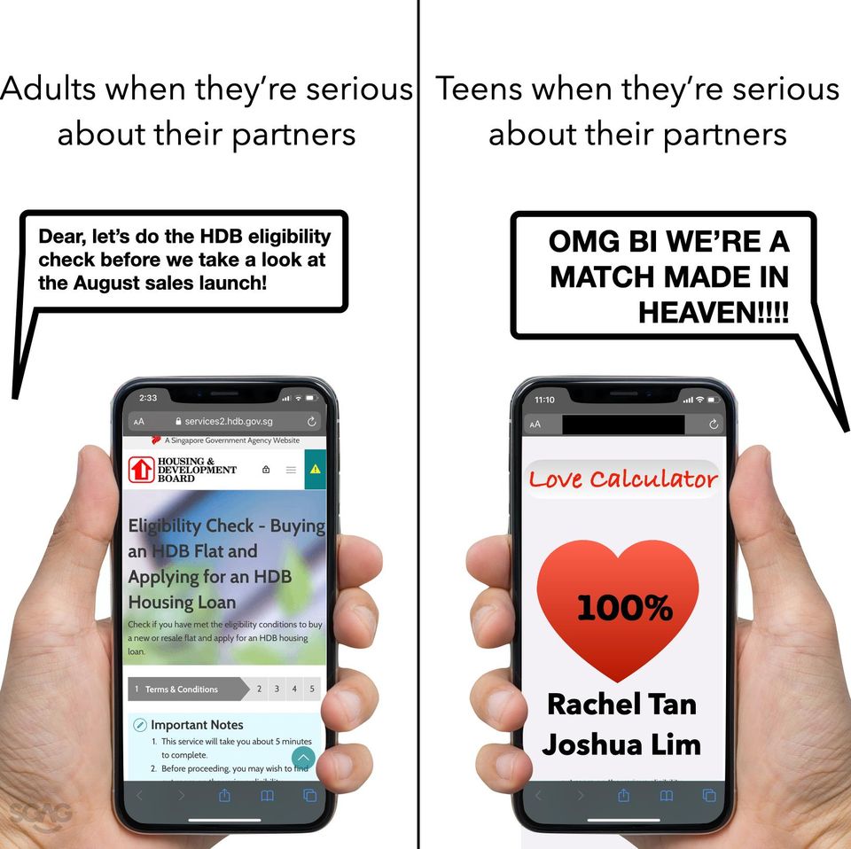 HDB is Now Using Memes About People Marrying for BTO to Promote Aug 2020 BTO Launch