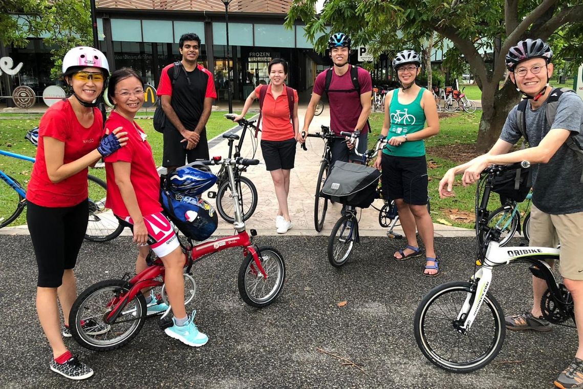 cycling buddies