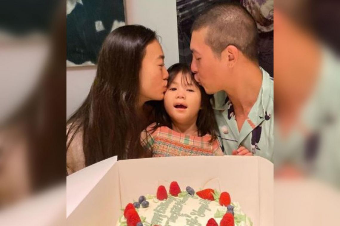 Actor Edison Chen and his wife express their love for each other on her birthday