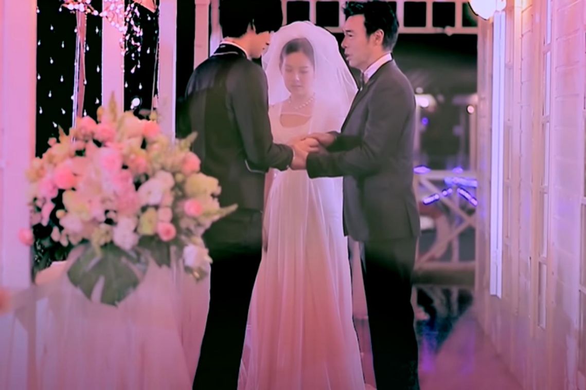 Singer Kenny Bee cries in clip of 'daughter's wedding', which turns out to be music video