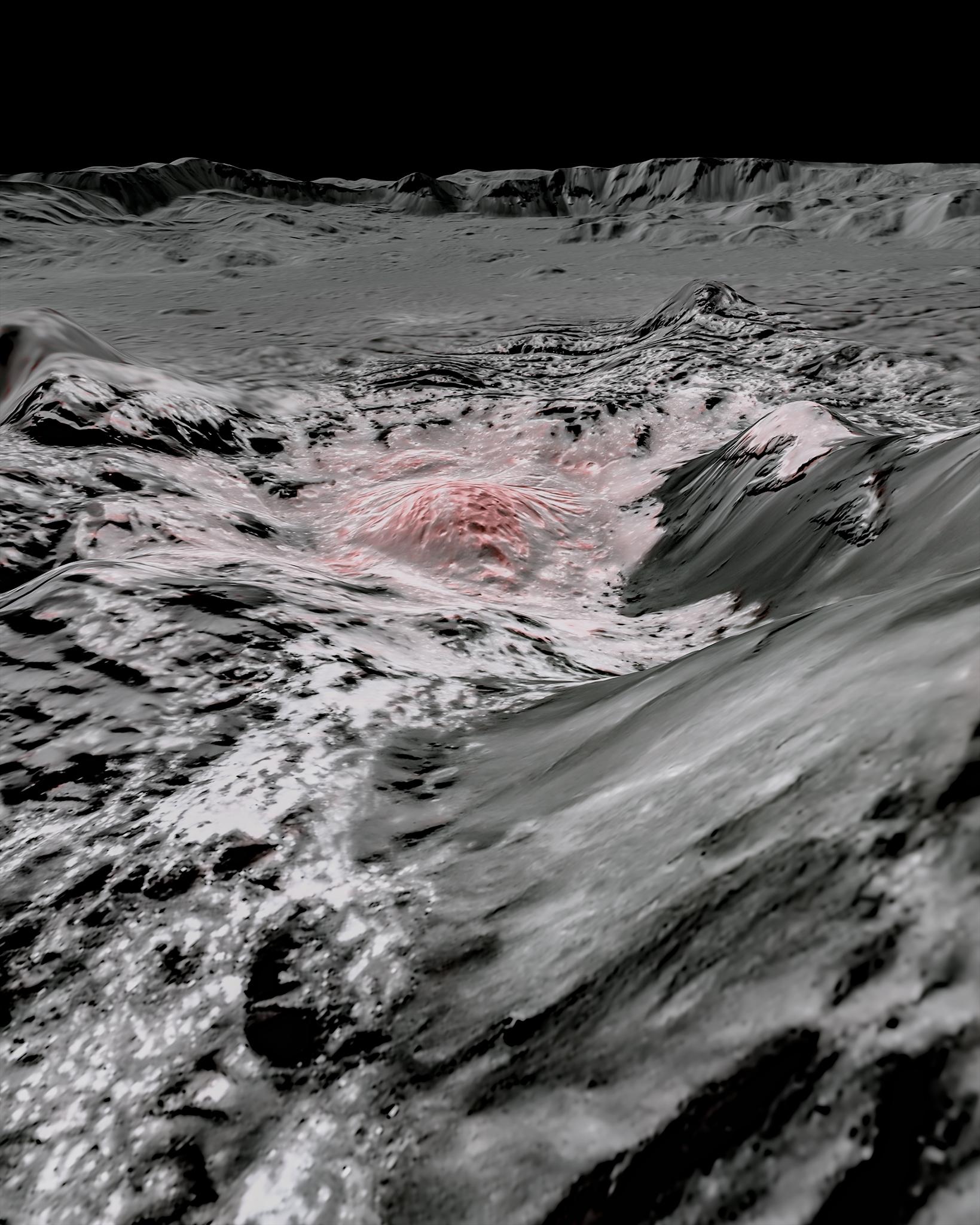 The dwarf planet Ceres might be home to an underground ocean of water