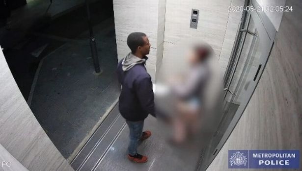 Sex attacker grabs woman in chilling CCTV before carrying victim off and raping her