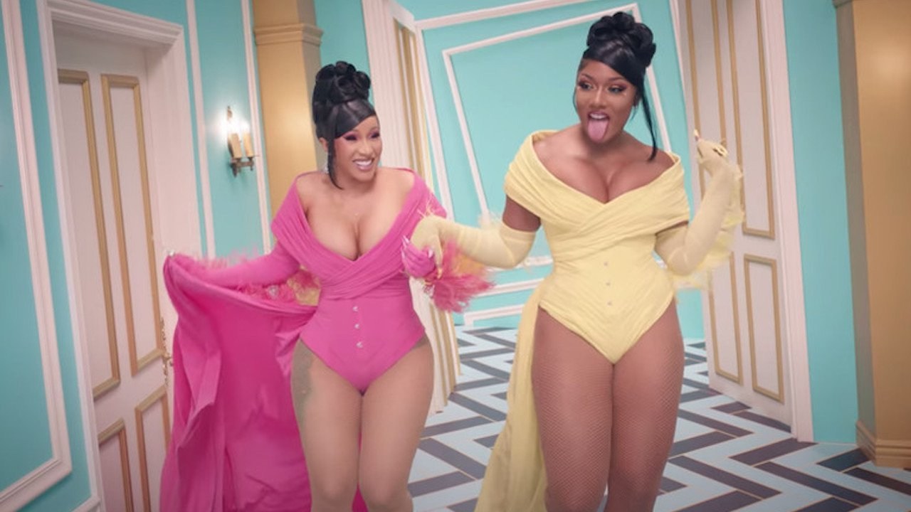 Cardi B reacts to WAP debuting at number one in her pajamas and bonnet and it’s a whole mood