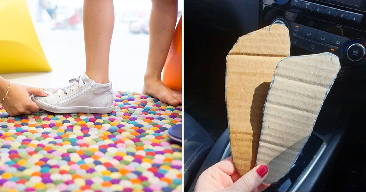 Mum shows easy way to measure kids’ feet so you don’t have to take them to a store