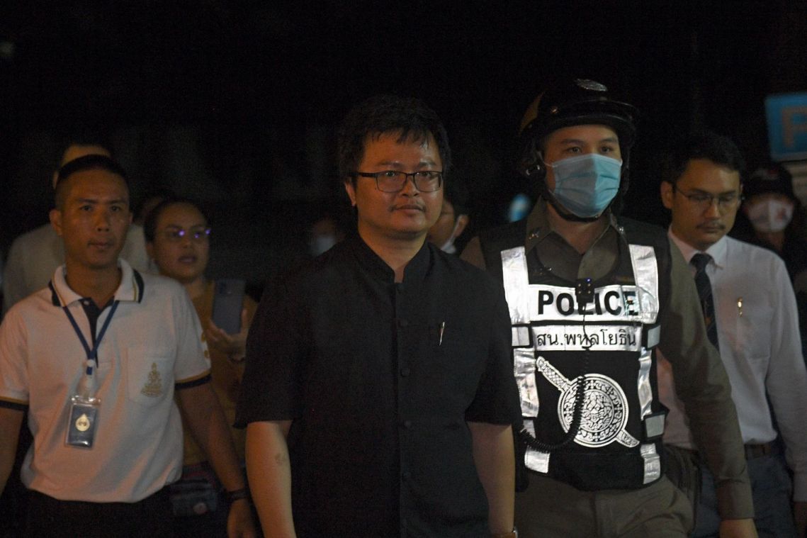 Thai police arrest activist Anon Nampa over monarchy protest