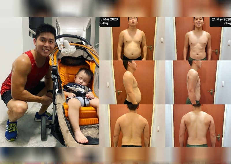 Die, dad bod: This young father had the guts to lose that gut