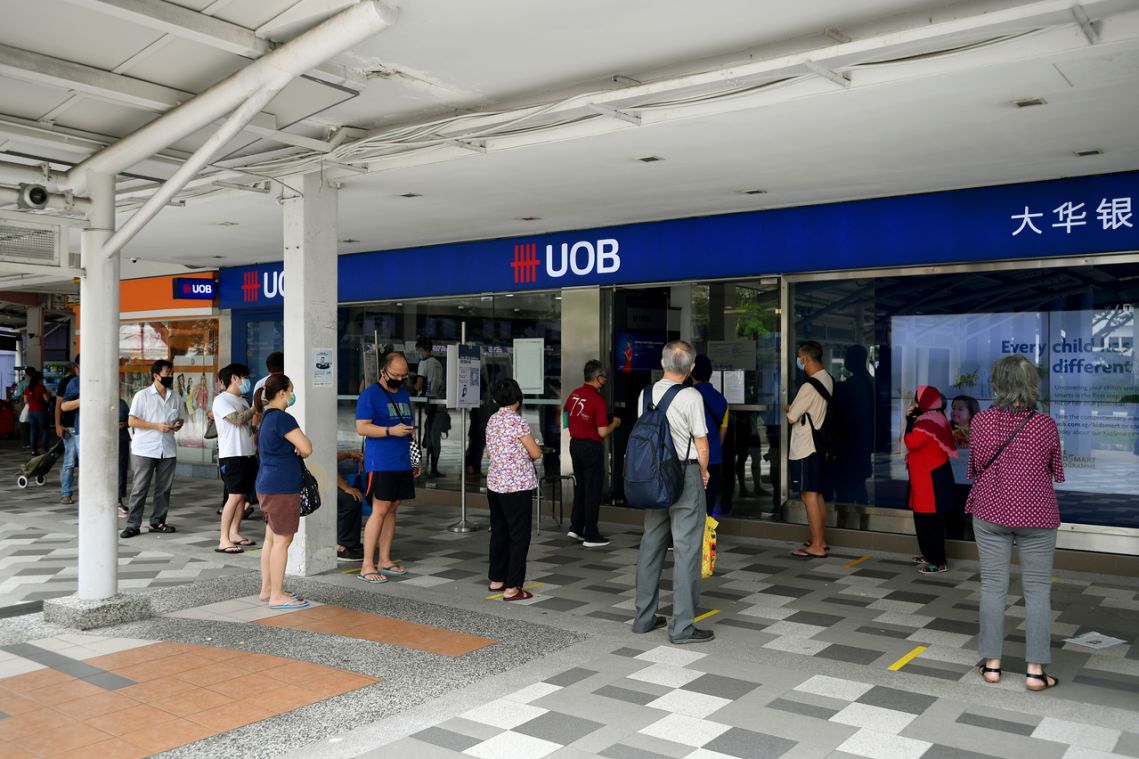 UOB to resume full branch operations in Singapore; most OCBC and DBS branches reopen