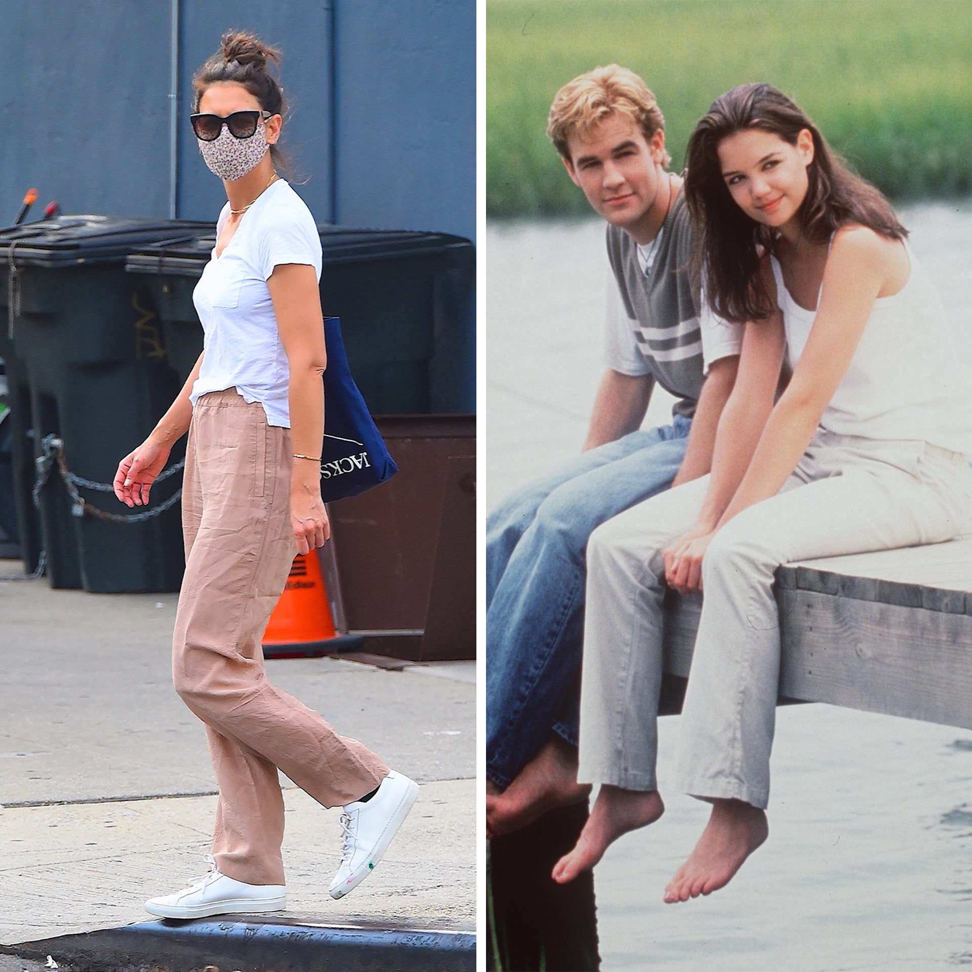 Katie Holmes Is Still Dressing Like Joey Potter And We’re Here For It
