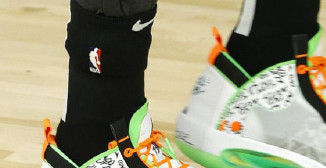 塔图姆演绎黄色跳舞小熊；泡椒上脚Off-White x Nike联名鞋