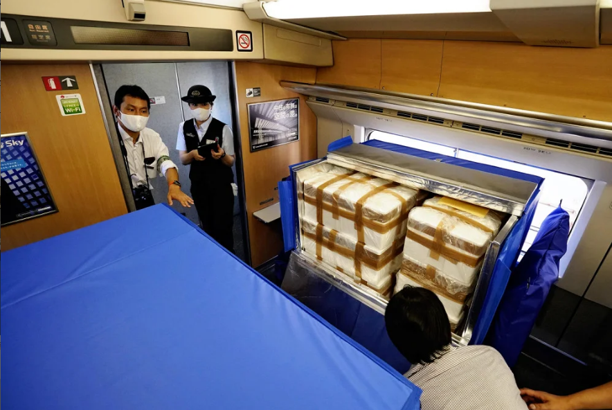上座率锐减的日本新干线开展新业务：乘客、海鲜一起运