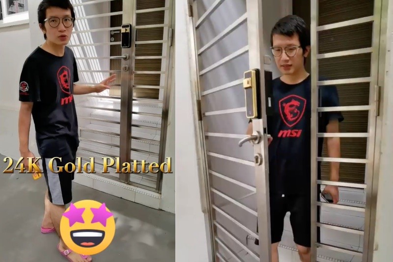 Reform Party Chairman Charles Yeo now influential enough to market digital door locks