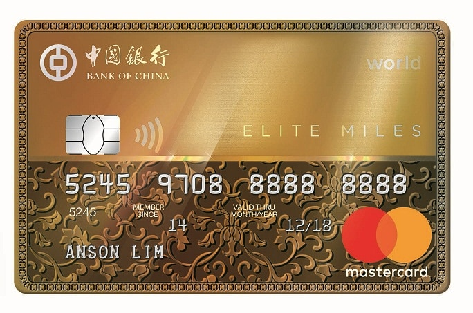 Best Bank Of China Credit Cards In Singapore (2020)