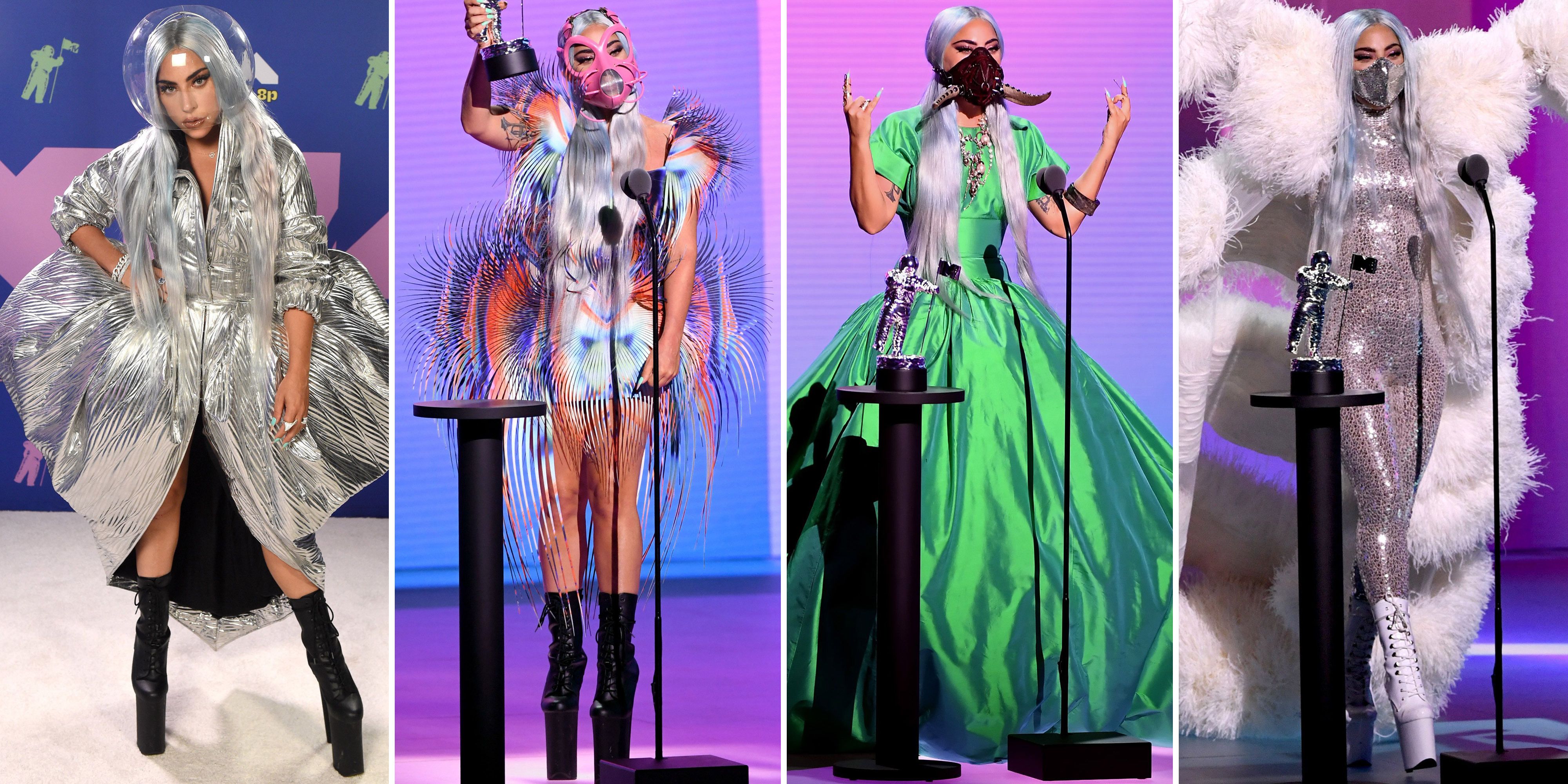 All of Lady Gaga's Outfits at the 2020 VMAs