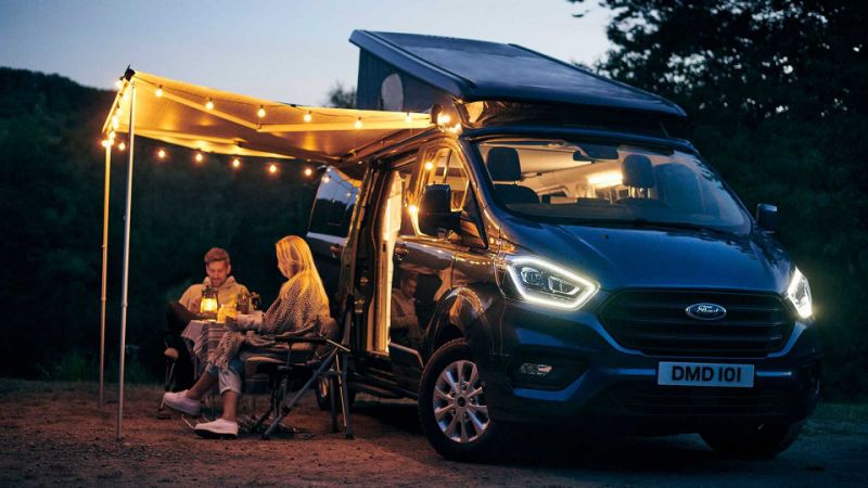 Ford stretches Transit Custom Nugget camper with new model