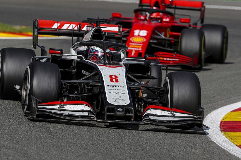 Steiner: No satisfaction for Haas fighting Ferrari at F1 Belgian GP