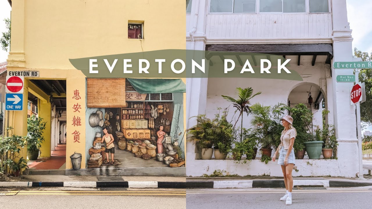 Not your typical Singapore neighbourhood! What to eat & see at Everton Park 🇸🇬