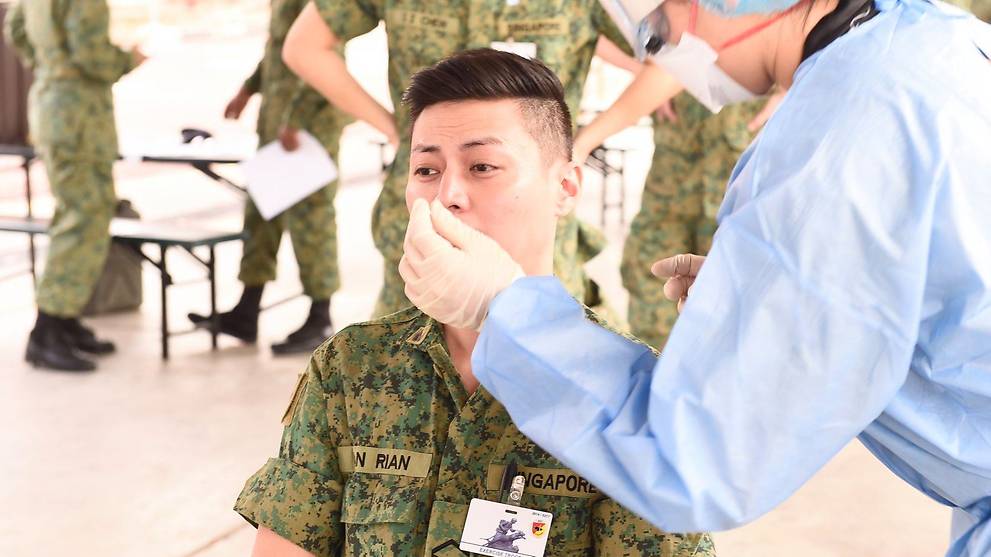SAF to progressively resume NS in-camp training, IPPT from October with COVID-19 safety measures