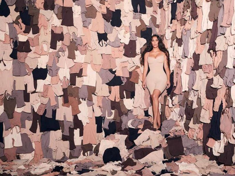 Kim Kardashian celebrates SKIMS anniversary with star-studded campaign