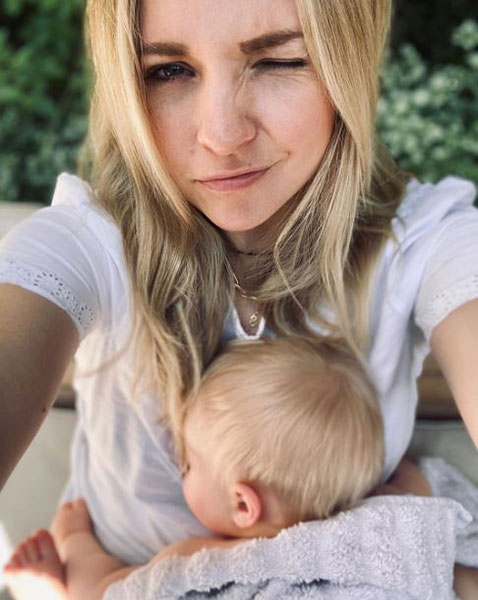 Georgia Tennant shares extremely rare photo of children ahead of school return