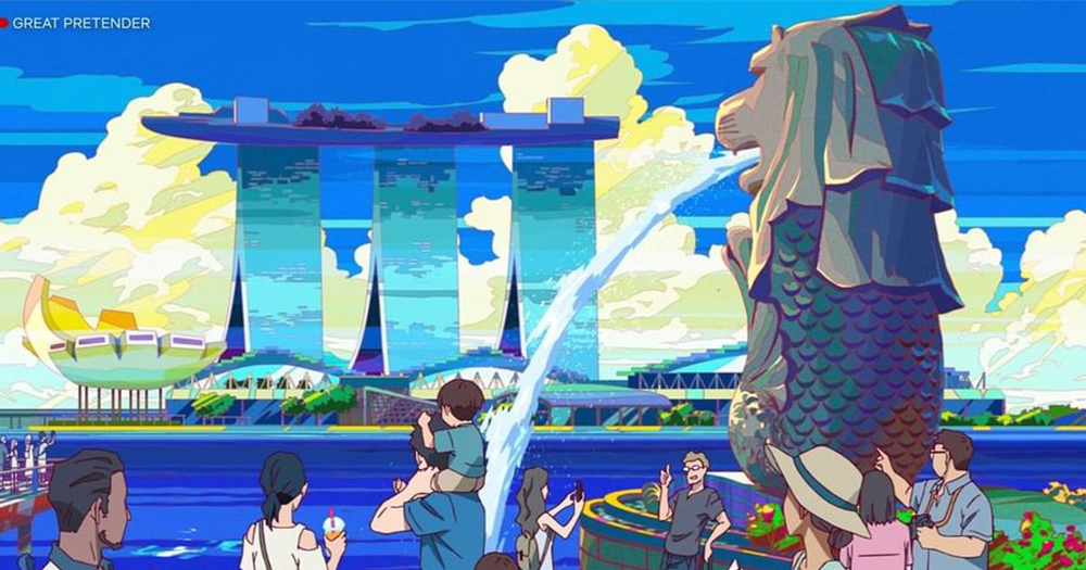 'Great Pretender' anime features S'pore landmarks & scenery