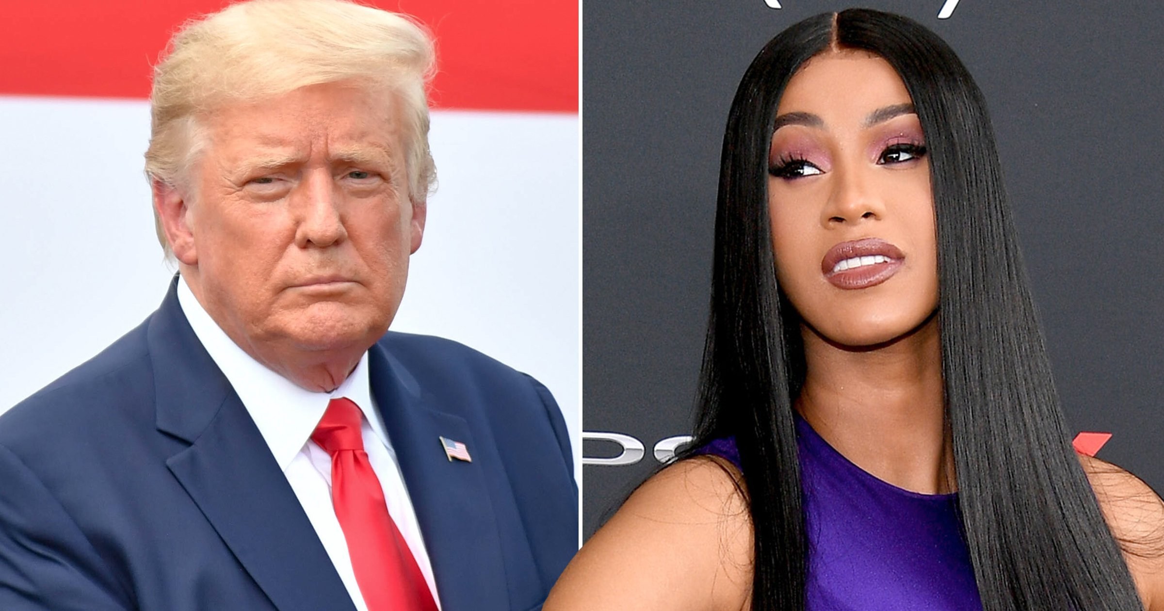 Cardi B finds brand new meaning for WAP about Donald Trump