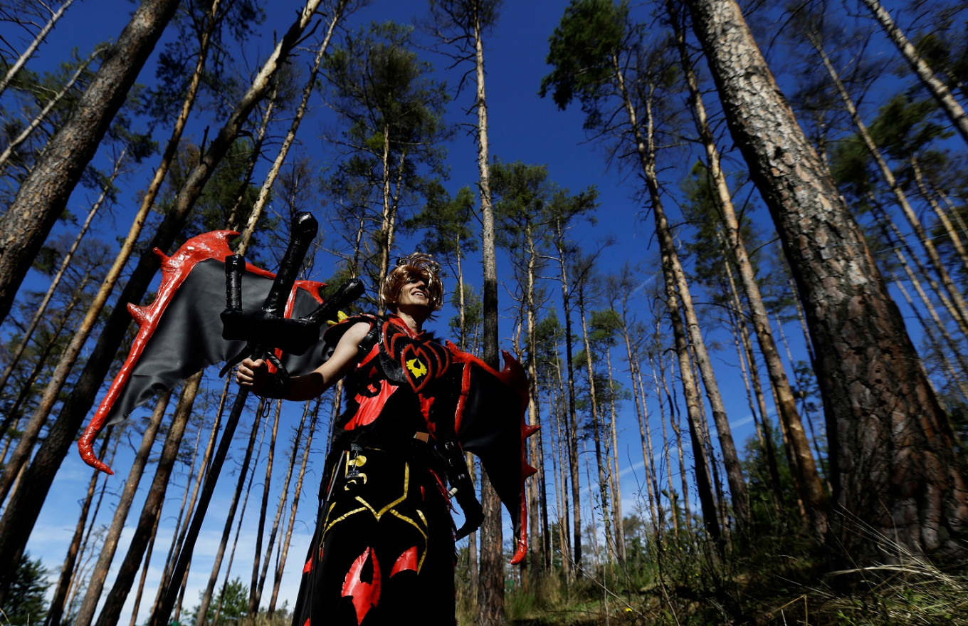 After COVID delay, World of Warcraft comes to life in a Czech forest