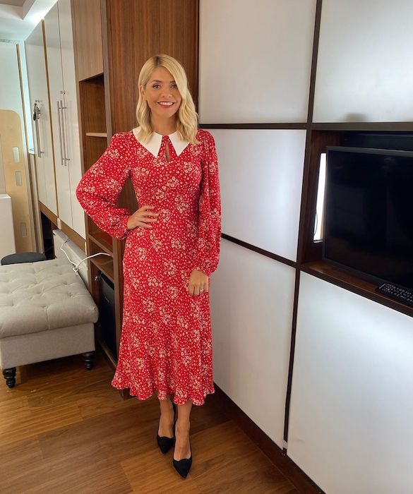 Holly Willoughby just dressed like a Duchess in this Kate Middleton-style dress