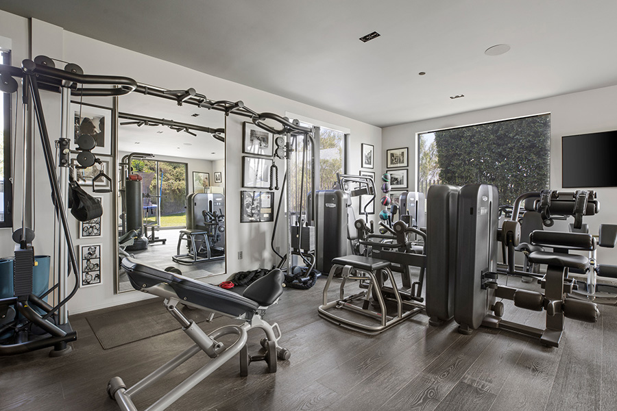 18 epic celebrity home gyms that would give you no excuse to skip a workout