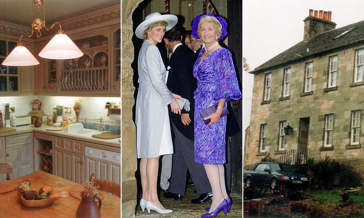 Inside Princess Diana's mother's home where Prince William and Harry stayed