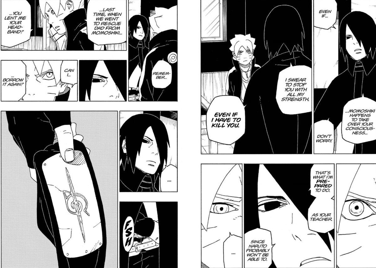 Naruto Finally Reveals How Boruto Got Sasuke's Headband