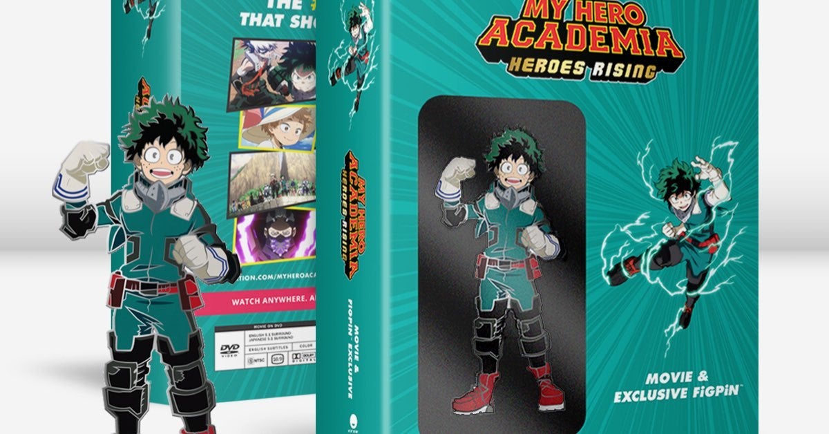 My Hero Academia: Heroes Rising Debuts Exclusive Walmart Bundle Blu-ray/DVD