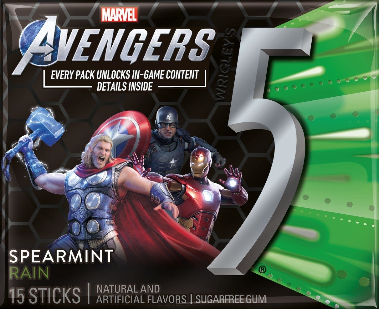 Marvel's Avengers Partners With 5 GUM for In-Game Content