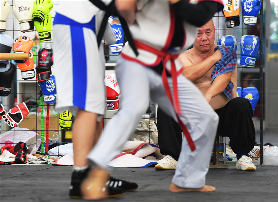Falling head over heels for ancient martial art of shuai jiao