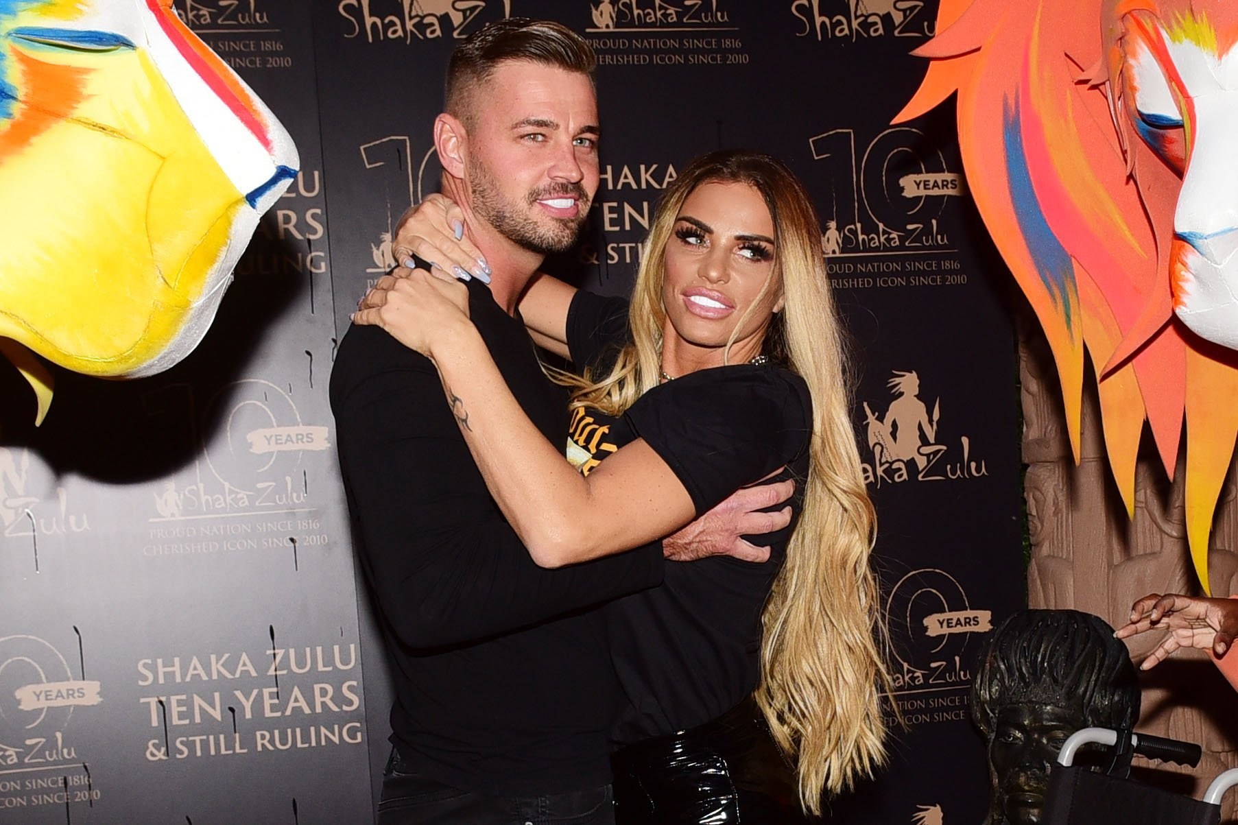 Katie Price ‘taking boyfriend Carl Woods’ last name’ as she plans matching couple number plates