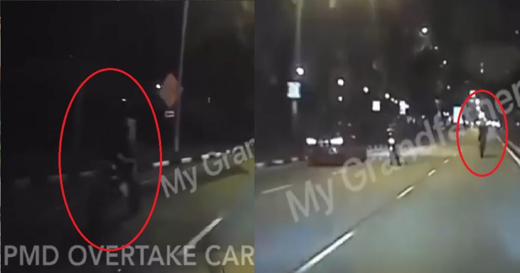 PMD seen speeding at 100km/h, overtaking cars, motorbikes and beating red light