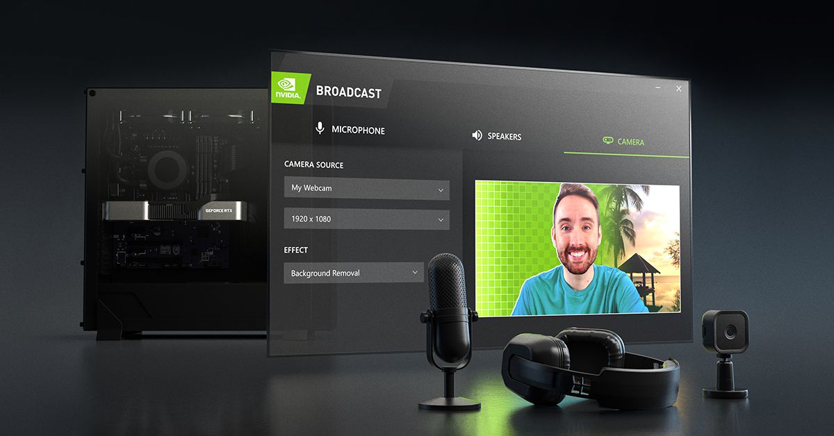 Nvidia’s Broadcast update filters the sound of a billion sex-starved cicadas