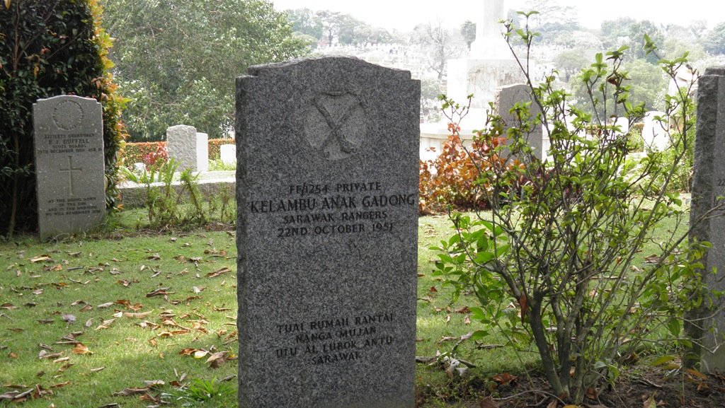 War graves in the KL Civil Cemetery in Cheras