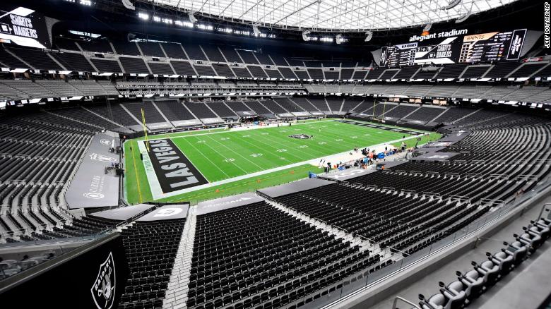 Las Vegas Raiders christen 'Death Star' stadium with victory over New Orleans Saints