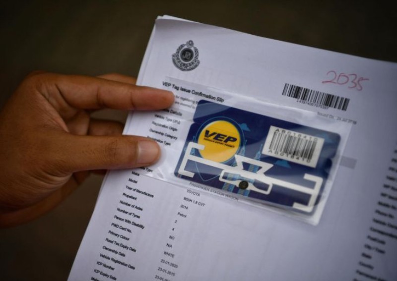 VEP for foreign vehicles in Singapore to be reinstated from Oct 1