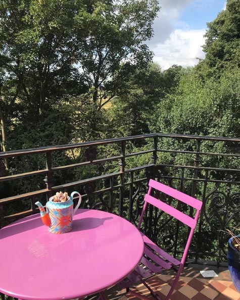 GBBO's Noel Fielding's quirky private garden revealed
