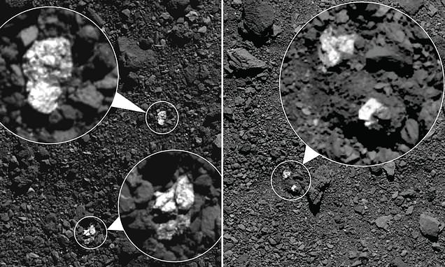 NASA images of asteroid Bennu reveal chunks of another planetoid