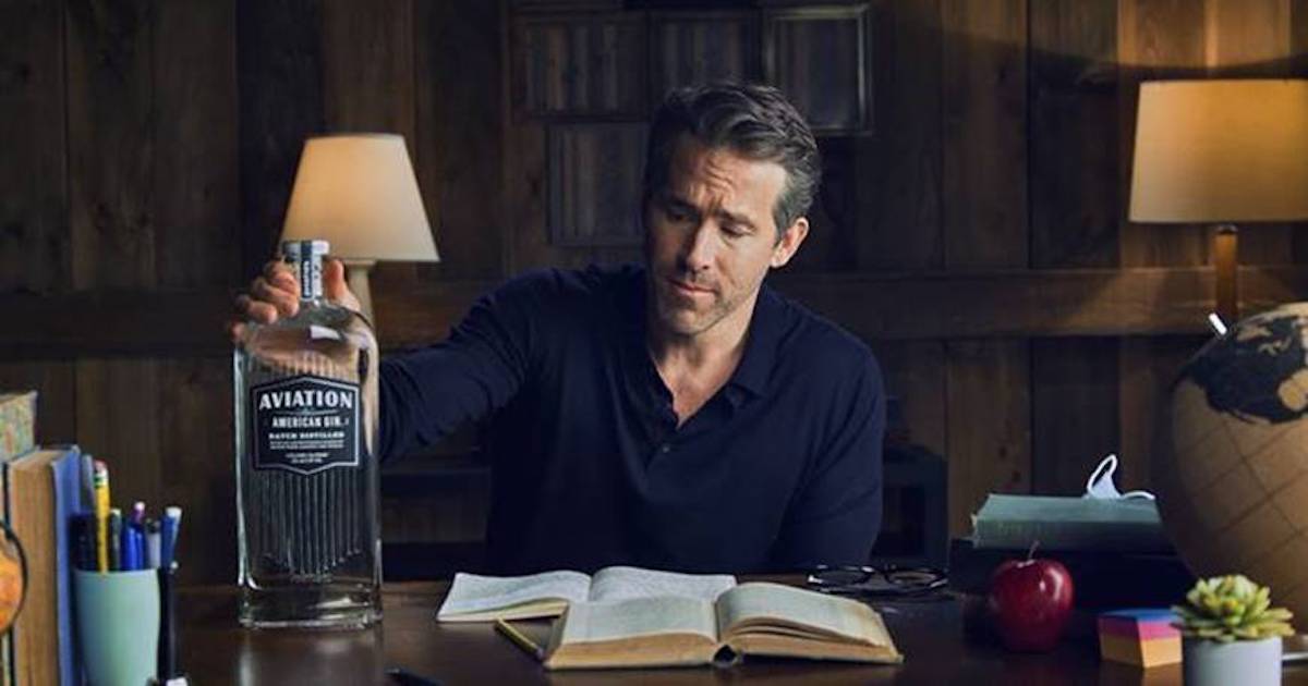 Ryan Reynolds Advertises Aviation Gin ‘Home School Edition’