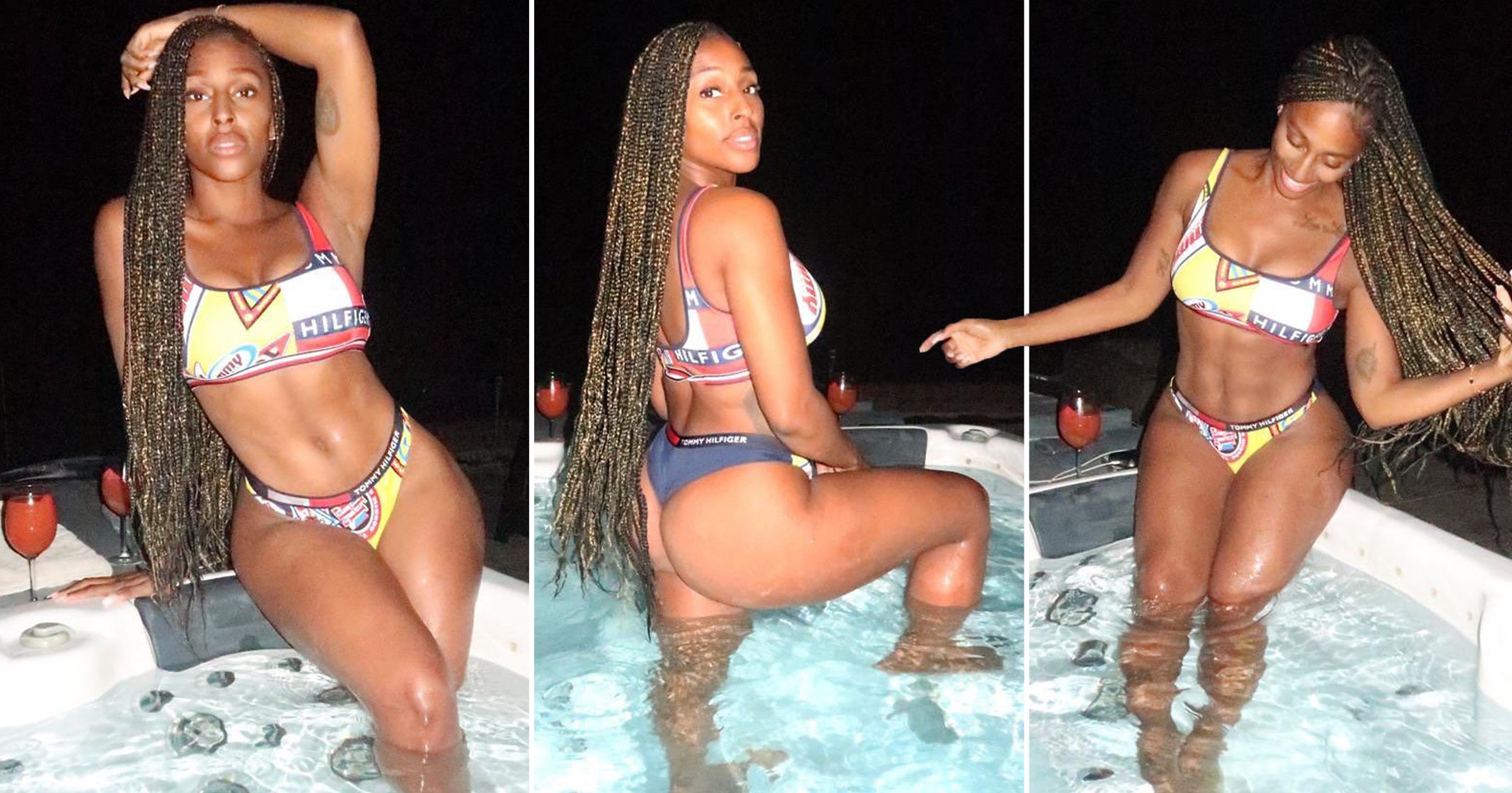 Alexandra Burke slays in bikini pics as she is rumoured for I’m A Celebrity stint