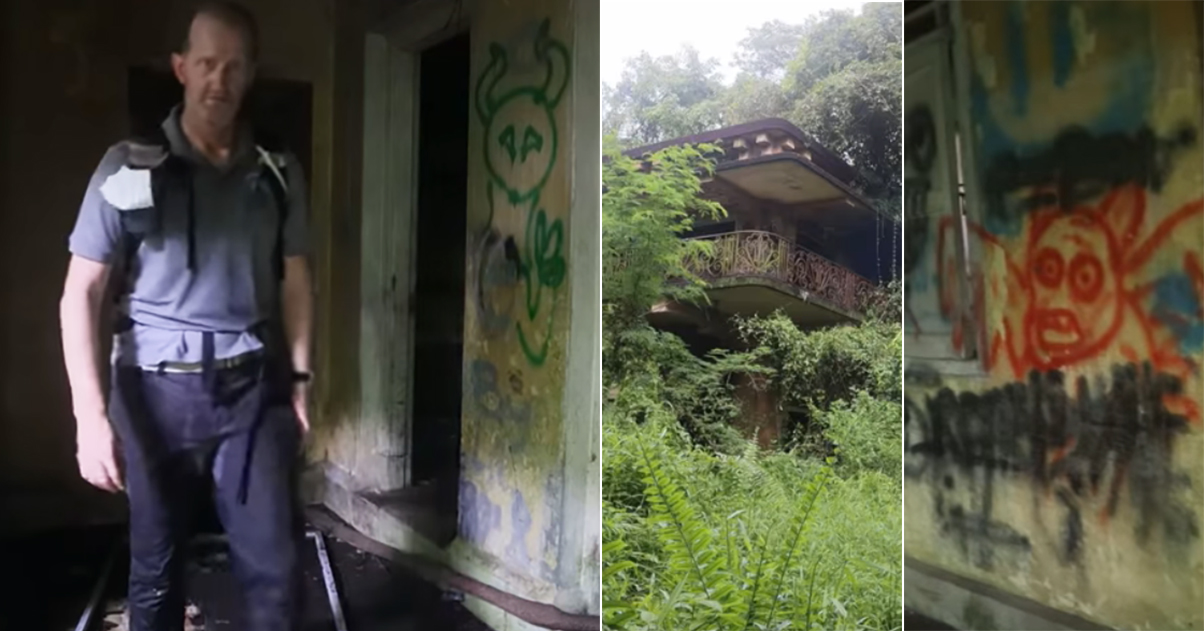 British YouTuber explores creepy Istana Woodneuk in S'pore, says he didn't mean to trespass