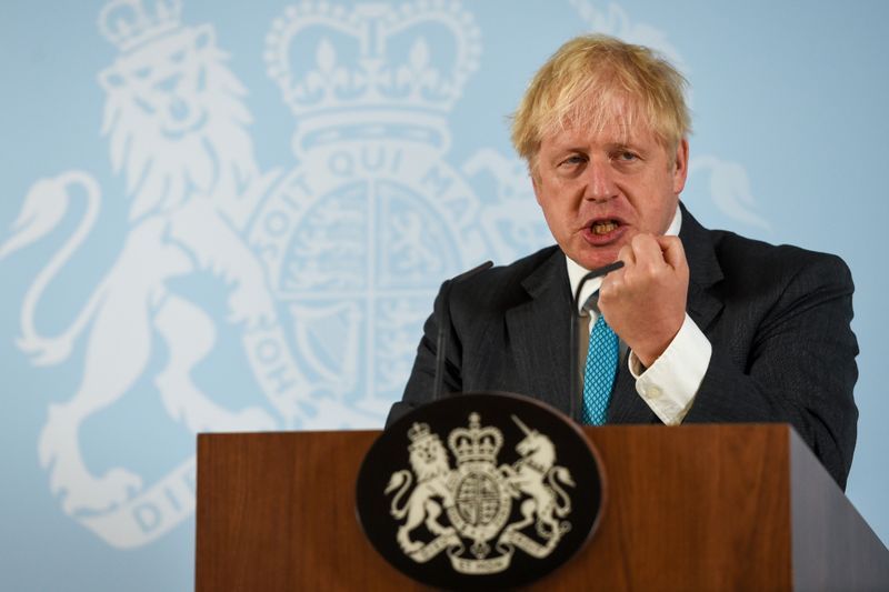 Johnson says Britain should attract talented people from around the world