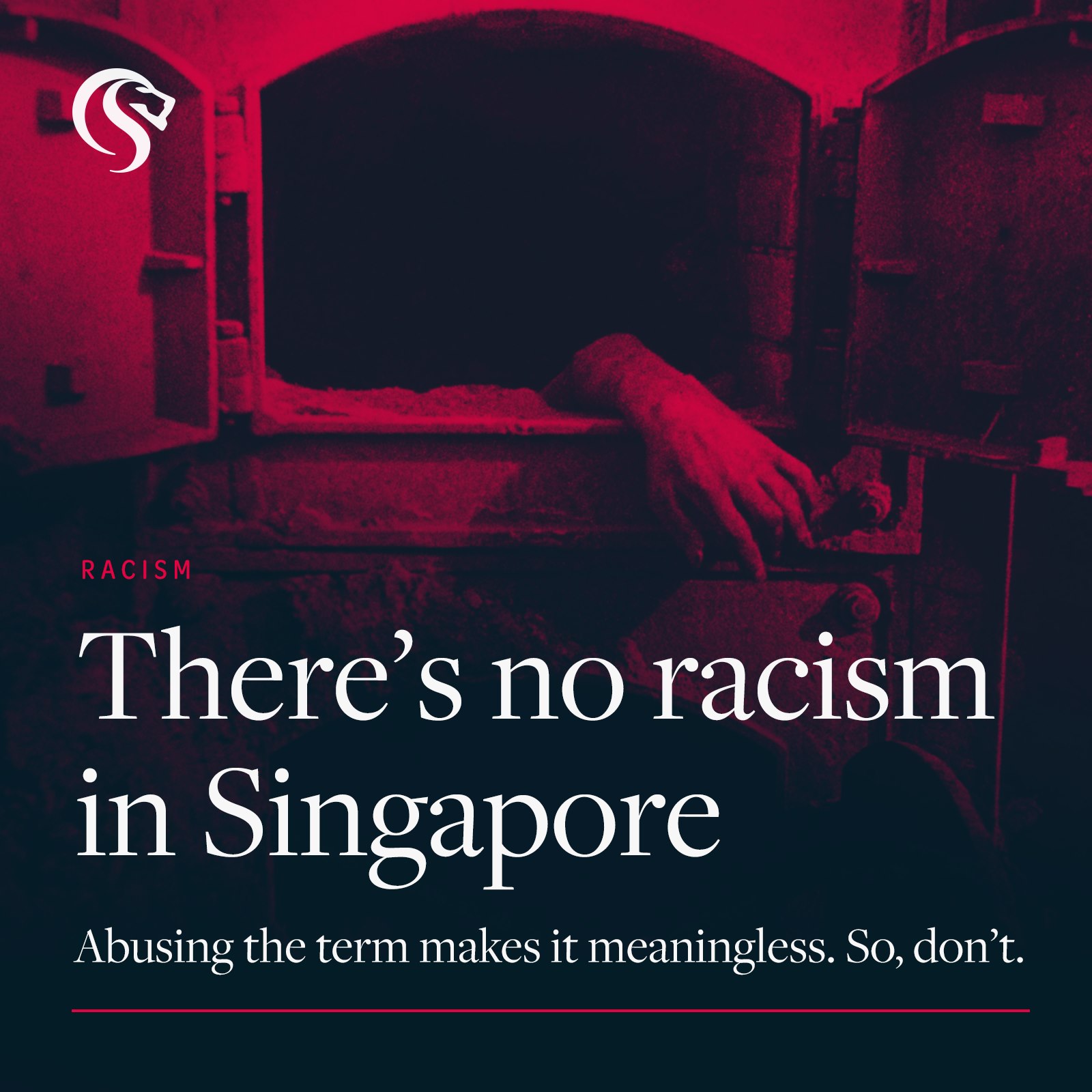 Critical Spectator says he doesn’t think racism exists in Singapore