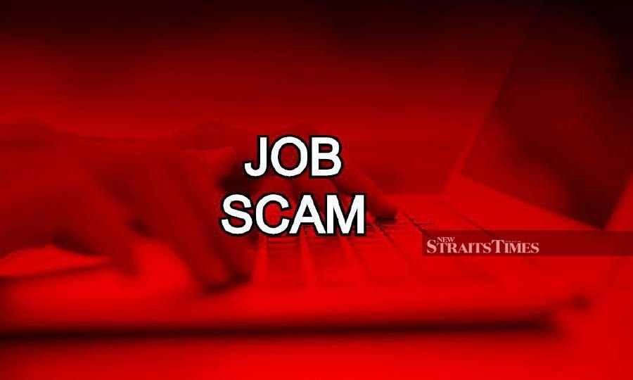 Insurance agent loses RM22,000 in job scam