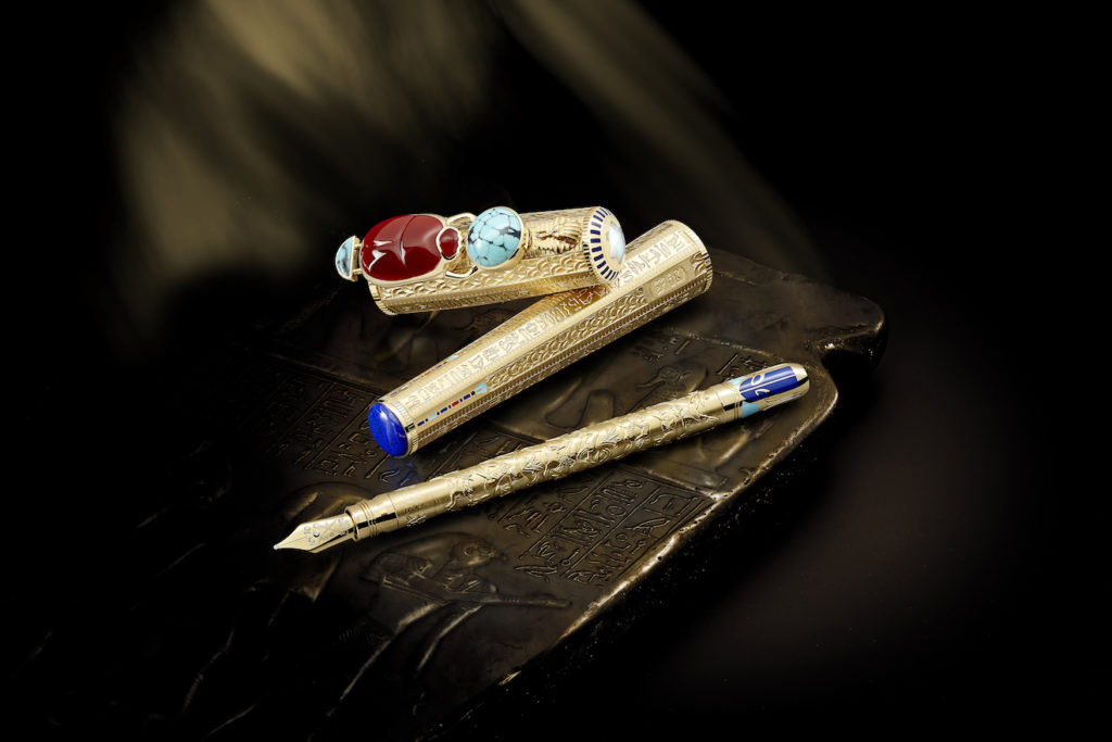 Montblanc revives the magic of ancient Egypt in its new collection of fountain pens