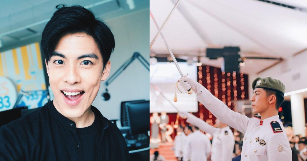 Ex-YES 933 DJ Henry Law now an officer with S'pore Navy